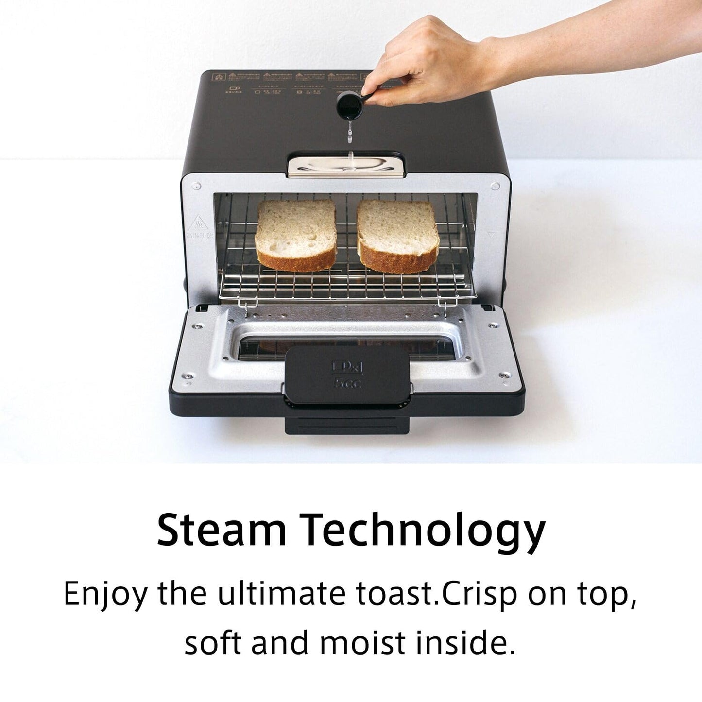BALMUDA Combo Pack: The Toaster Gray & The Lantern Navy | Steam Toaster & Rechargeable LED Lantern