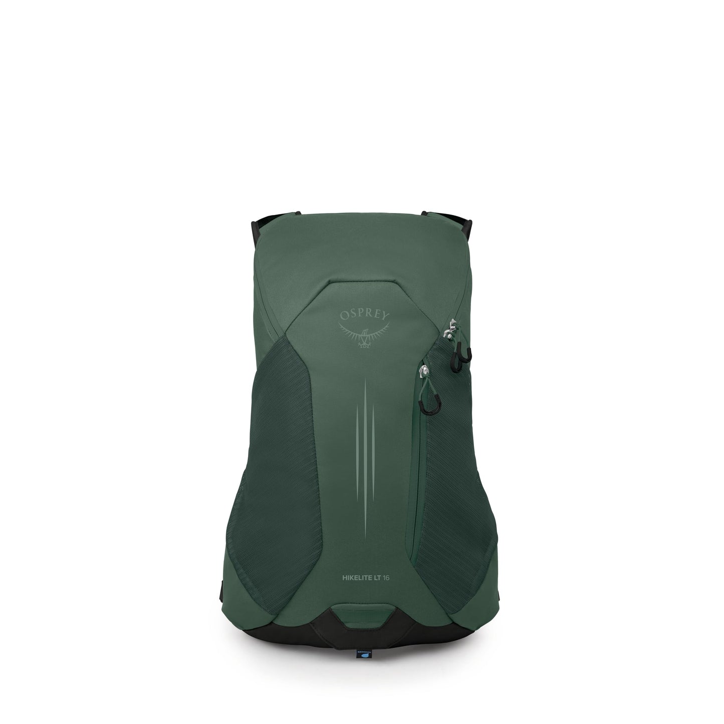 Osprey Hikelite LT 16L Hiking Backpack - Lightweight Travel Daypack with Rain Cover for Men and Women, Tundra Green