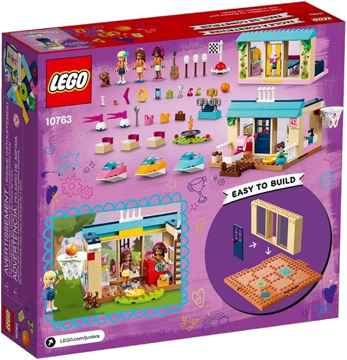 LEGO Juniors Stephanie’s Lakeside House 10763 Building Kit (215 Piece)