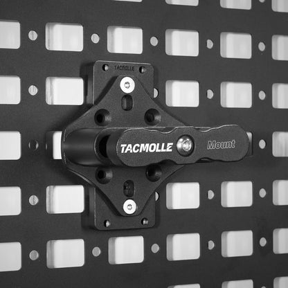 TACMOLLE 2.5 Gallon Water Can - MOLLE Panel Water Tank with Mount, Spout, Water Can Container Pack Fits MOLLE Panels for Vehicles
