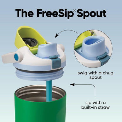 Owala FreeSip Sway Insulated Water Bottle - 40oz Stainless Steel with Two-Way Spout & Built-In Straw | Leak Proof, BPA Free, Perfect for Travel & Sports