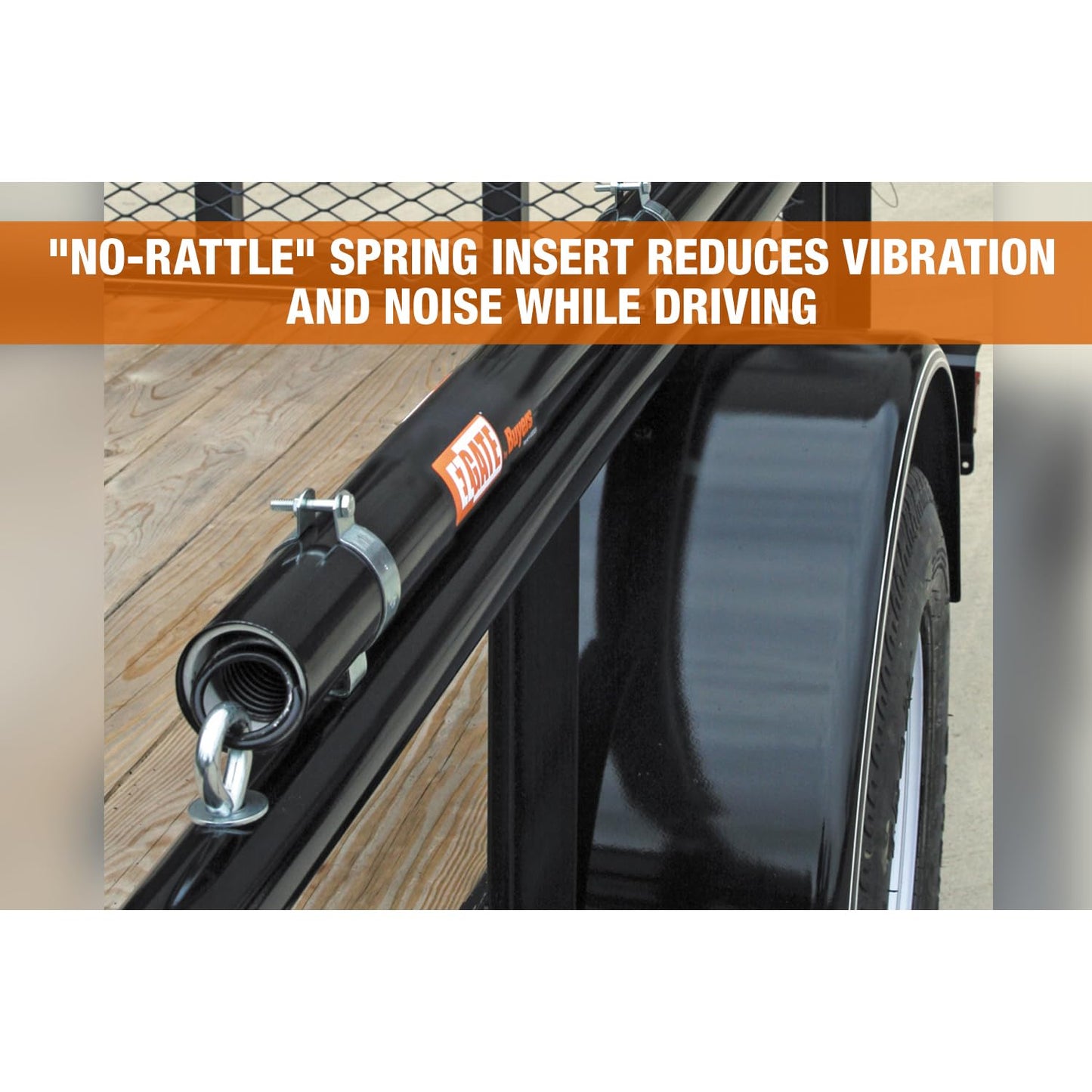 Buyers Products 5201000 EZ Gate Tailgate Assist, Reduce Physical Strain With Trailer Tailgates, Mounting Hardware Included, Handles gates up to 180lbs, Works On Most Standard Open Trailers