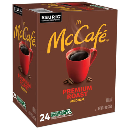 McCafe Premium Roast Coffee - Medium Roast K-Cup Pods for Keurig - 96 Count Pack