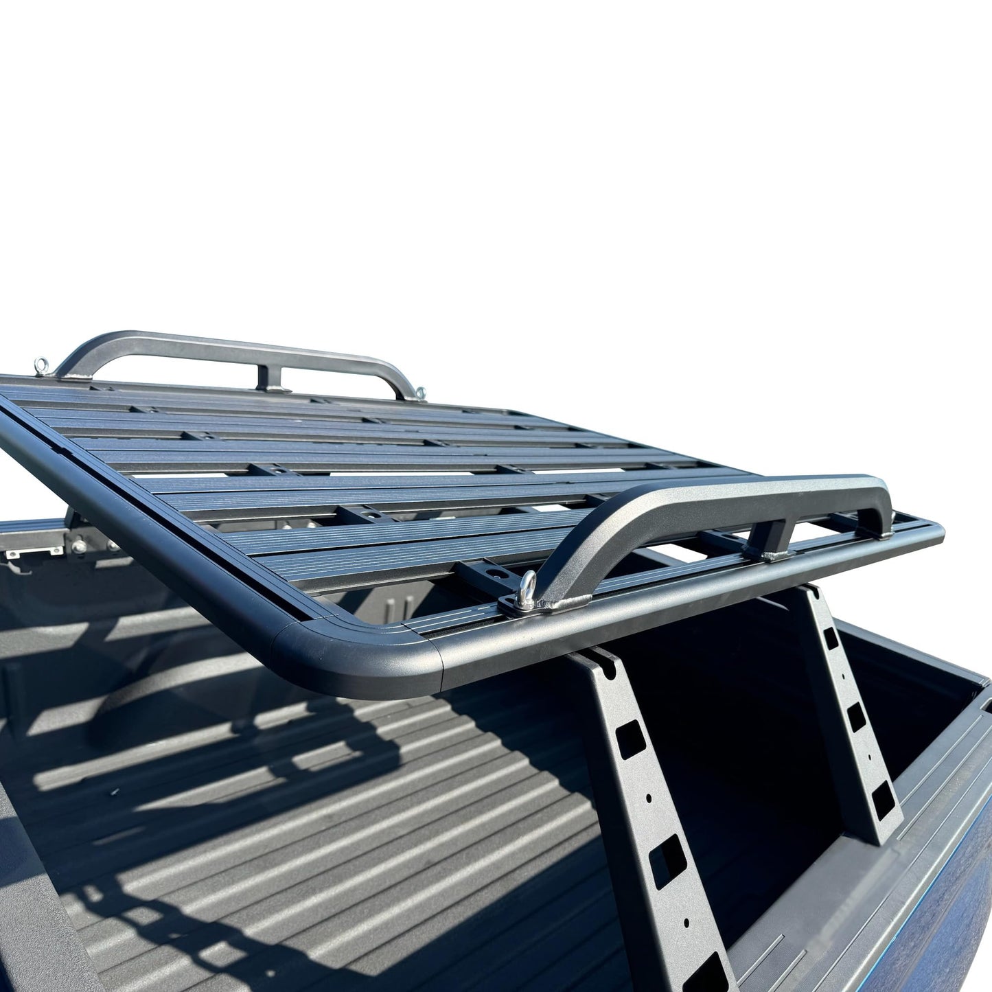 Black Horse Spike Stationary Cargo Platform System Compatible with 2005-2024 GMC Sierra 1500/2500 HD/3500 HD, Chevy Silverado 1500/2500 HD/3500 HD, Ford F-150/F-550, Ram 1500/3500,Tundra,Titan.