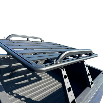 Black Horse Spike Stationary Cargo Platform System Compatible with 2005-2024 GMC Sierra 1500/2500 HD/3500 HD, Chevy Silverado 1500/2500 HD/3500 HD, Ford F-150/F-550, Ram 1500/3500,Tundra,Titan.