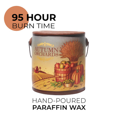 A CHEERFUL GIVER 95hr 20oz Scented Candle - Autumn Orchards - Multi-Wick Glass Candle - Gifts For Men and Women