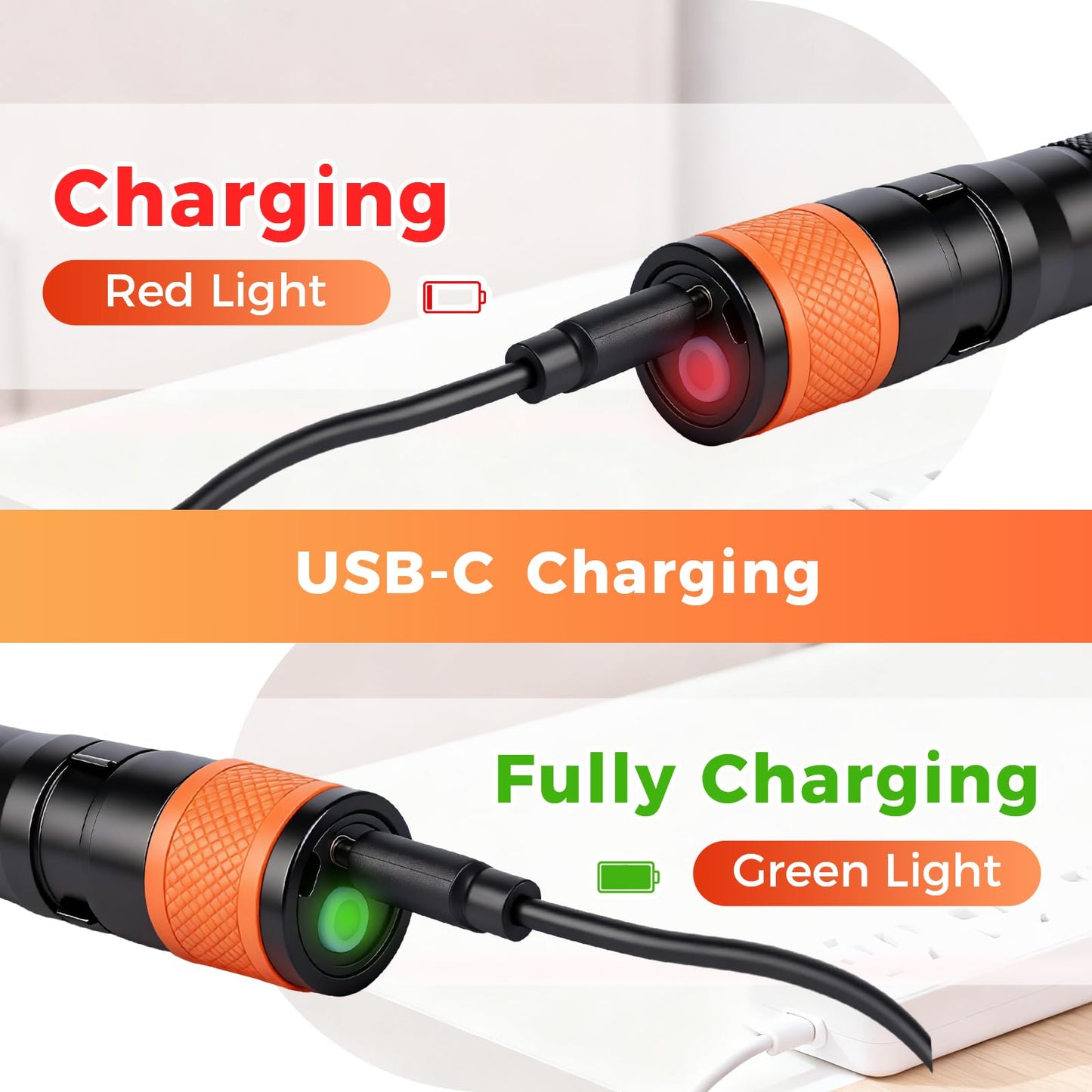 KunHe 180 Lumen LED Portable Rechargeable Pen Flashlight 20-Pack Waterproof Pocket Flash Light Single Mode Easy to Use with Clip Suitable for Inspection Camping and Daily Use