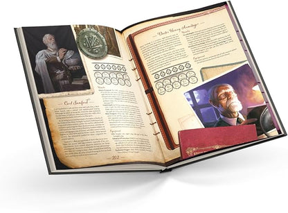 Asmodee Arkham Horror The Roleplaying Game CORE RULEBOOK - Dive into 1920s Asmodee Arkham's Mysterious World! Immersive RPG Adventure for Kids &amp Adults Ages 14+ 2-6 Players 1+ Hour Playtime