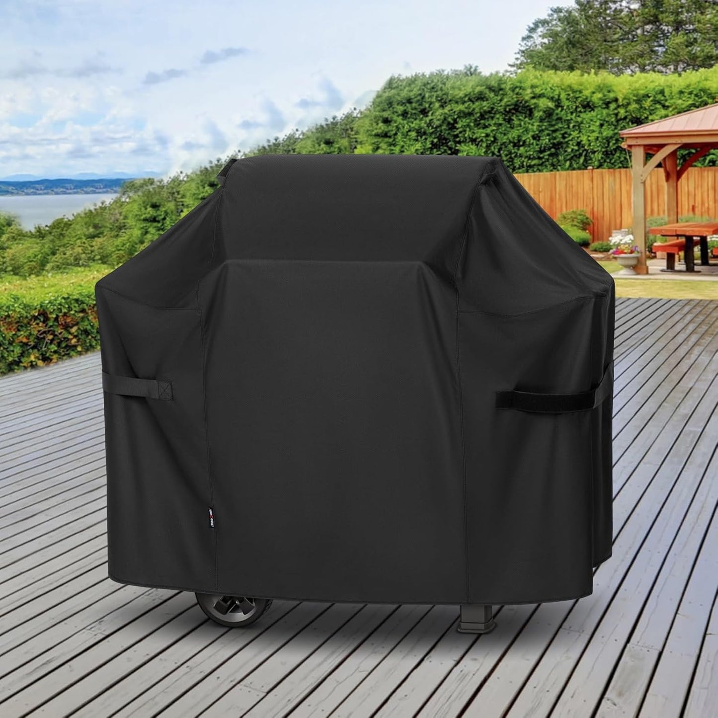 Unicook 53 Inch Grill Cover - Heavy Duty Waterproof BBQ Protector for Weber Spirit II 300 Series