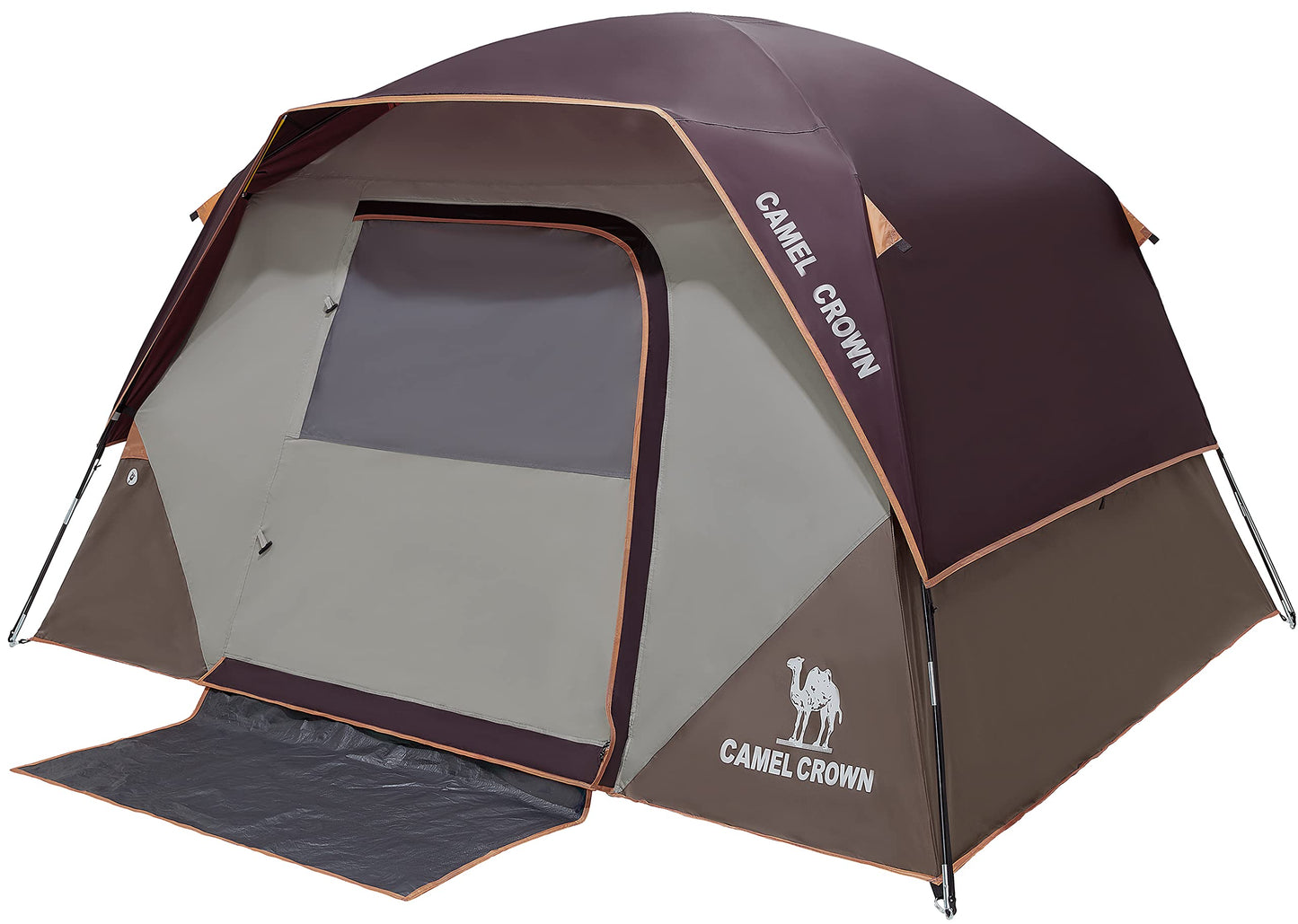 CAMEL CROWN Tents for Camping 8 Person Waterproof Quick Setup Folding Outdoor Backpacking Tents 8 People Family Hiking