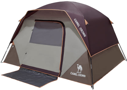 CAMEL CROWN Tents for Camping 8 Person Waterproof Quick Setup Folding Outdoor Backpacking Tents 8 People Family Hiking