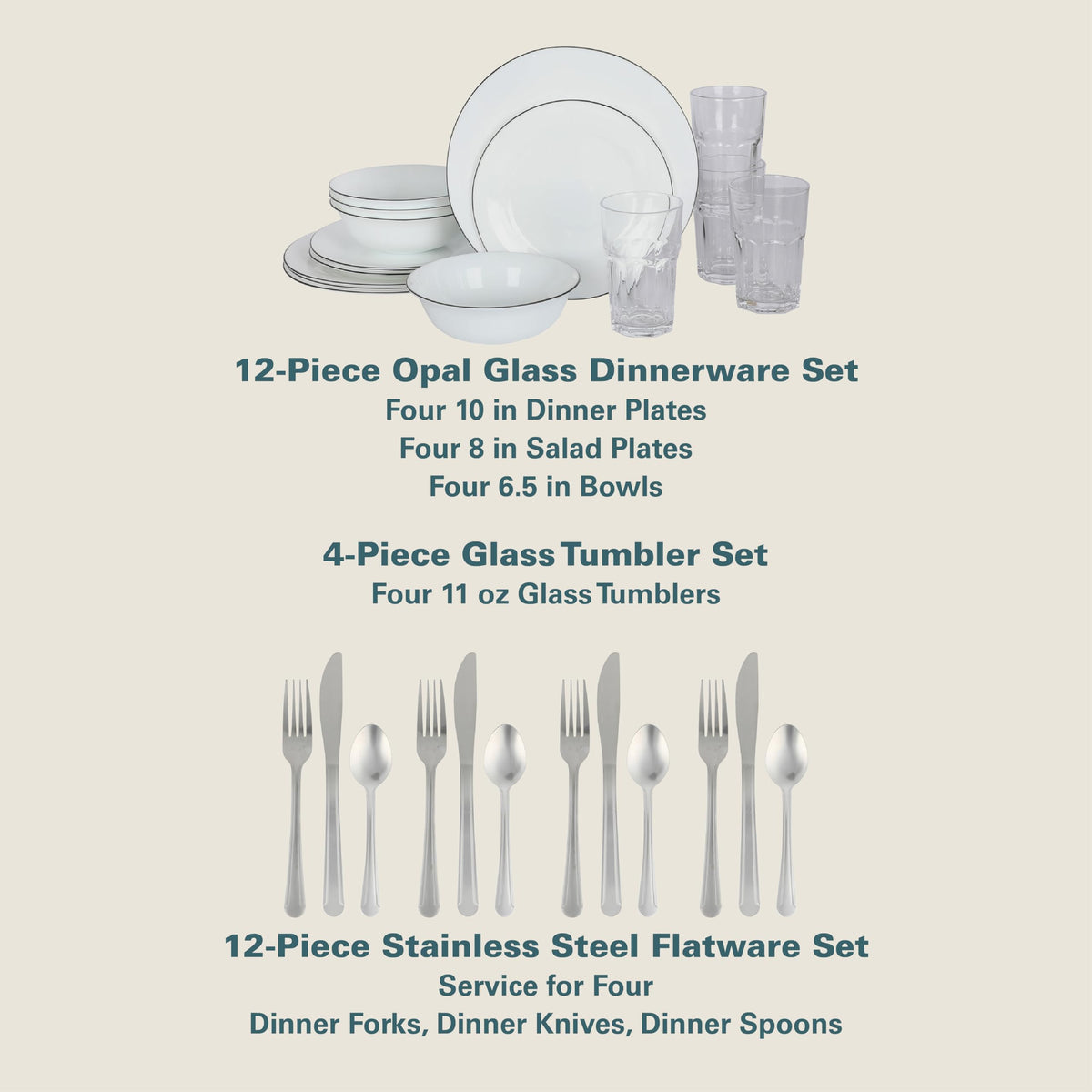 Gibson Home 74 Piece Kitchen in a Box Pots and Pans Cookware, Plates and Bowls Dinnerware, Cutlery Knife Block, Flatware Utensils, Tools & Gadgets, Storage, Glasses Set