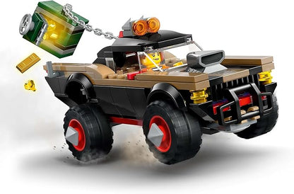 Lego tbd-60449 New title: LEGO City Off-Road Police Chase Action Set – Police SUV Crook Pickup Quad Bike &amp Drone | Kids Construction Toy - 60449
