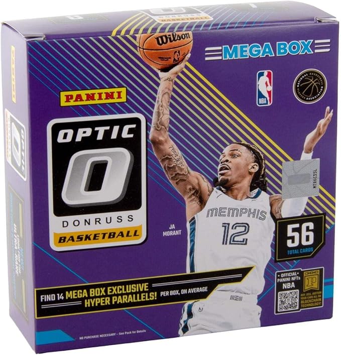 2024–25 Panini Donruss Optic Basketball Mega Box – Retail Exclusive Parallels &amp Inserts – NBA Trading Cards – Sealed Mega Box
