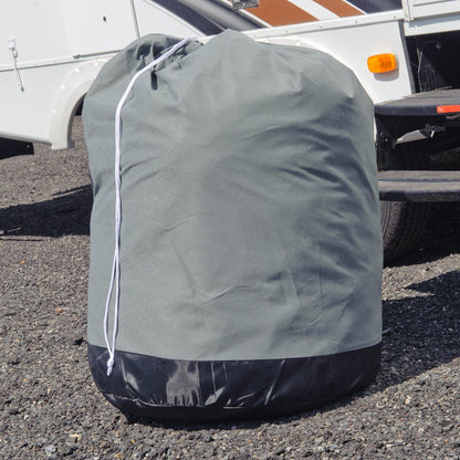 Budge Class A RV Cover Fits Class A RVs up to 30' Long (Gray, Polypropylene), 27' to 30' Long (RVRB-3)