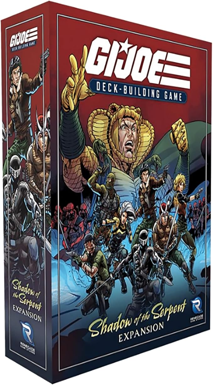 Renegade Game Studios G.I. Joe Deck-Building Game: Shadow of the Serpent Expansion for 1-4 Players Ages 13+