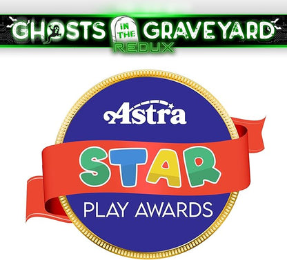 Ghosts in The Graveyard Redux: One of The Best Spooky Outdoor Games for Kids | Ages 5+ 4-8 Players | for Outdoor Parties &amp Camping | Glow in The Dark Toys | Tween Boy Gift Ideas | Ghostly Fun!