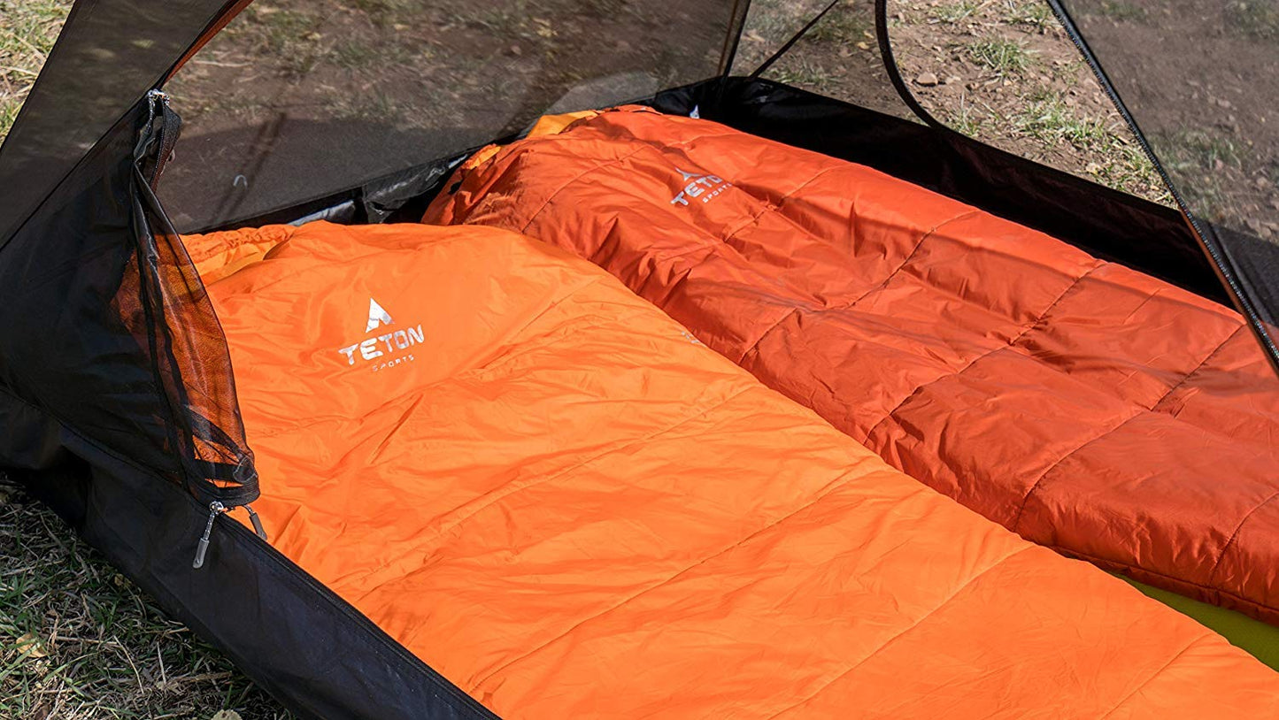 TETON Sports ALTOS, 20 Degree and 0 Degree Sleeping Bag for Adults, Lightweight Warm Mummy Sleeping Bag for Camping, Hiking, Backpacking