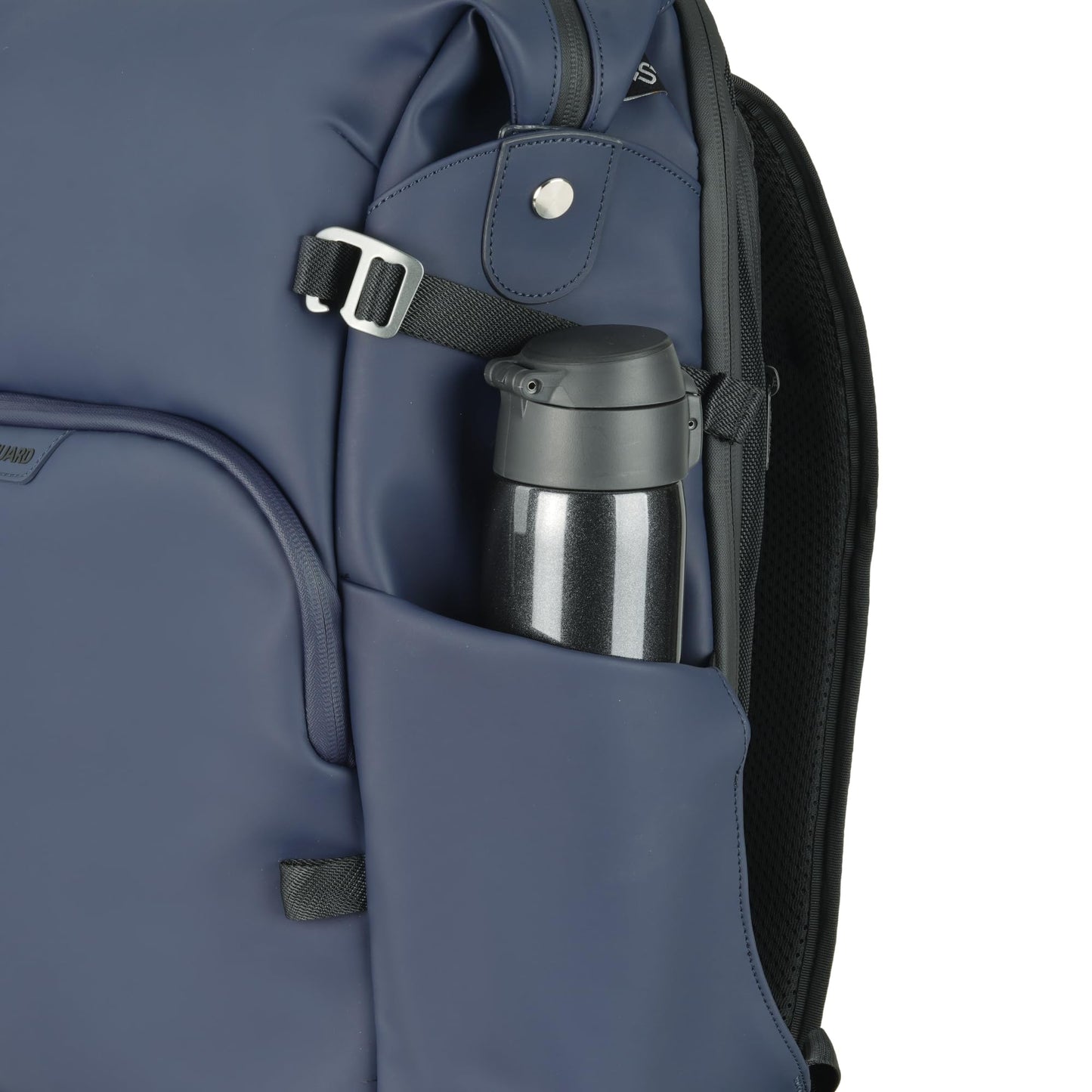 VANGUARD VEO Lite B25L Camera & Everyday Backpack (Navy) – Fits Full-Frame Camera with 70–200mm Attached + 3–4 Lenses, 16" Laptop Storage, 3-Way Access, Convertible Daypack Design