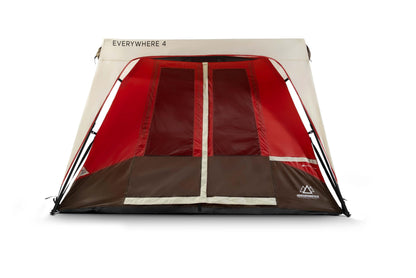Rapid Series Quick Setup Camping Tent, Integrated Steel Frame Family Tent Made with Waterproof 150d Fabric and 190d Fabric Rain Fly for Family Outdoor Camping