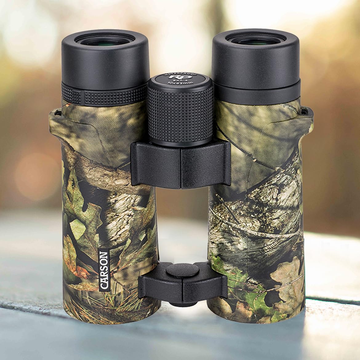 Carson RD Series 10x42mm Mossy Oak Camouflage Open Bridge Waterproof Binoculars (RD-042MO)