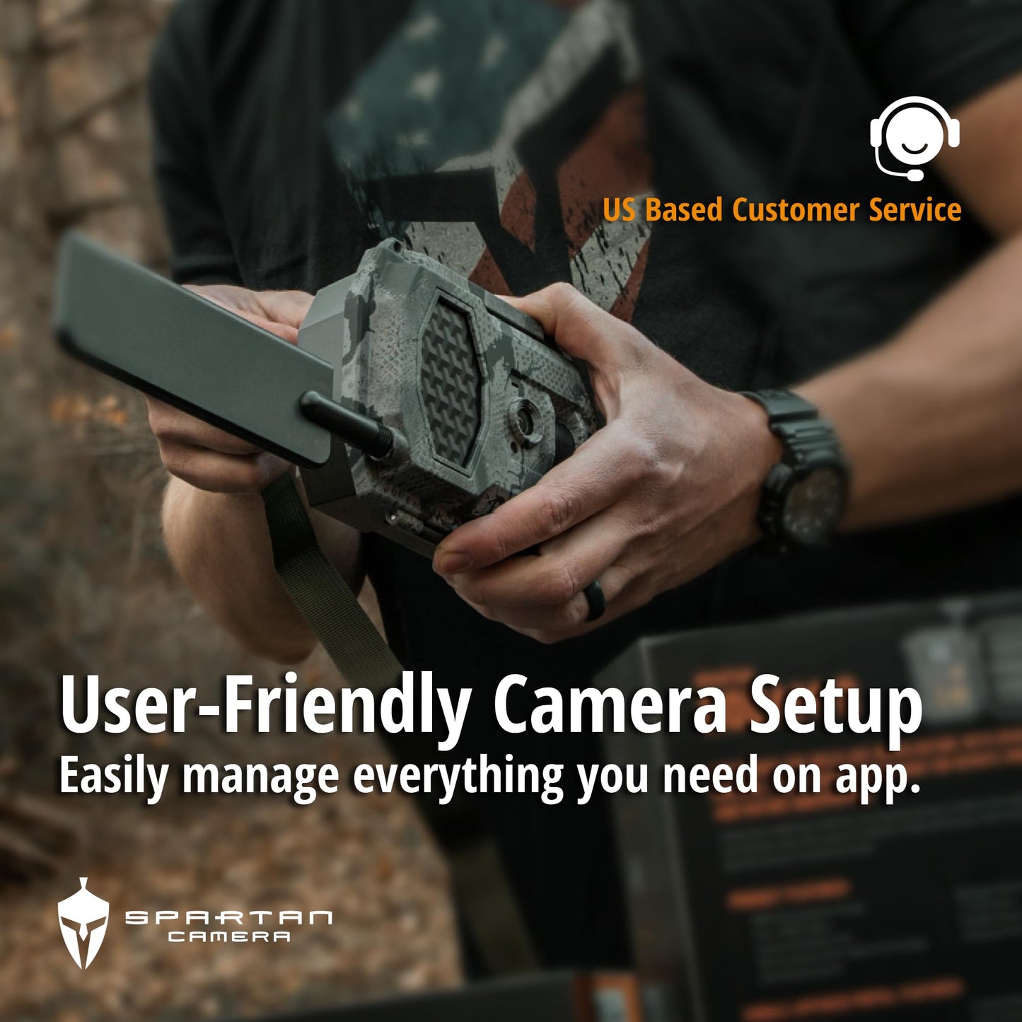 Spartan Camera GoCam2 Cellular Trail Camera Bundle – Security Box & 32GB Full-size SD Card Included,FHD Photo Capture,1080P Video,No-Glow IR Night Vision,Water Resistant (Spartan Areus, Multi-carrier)