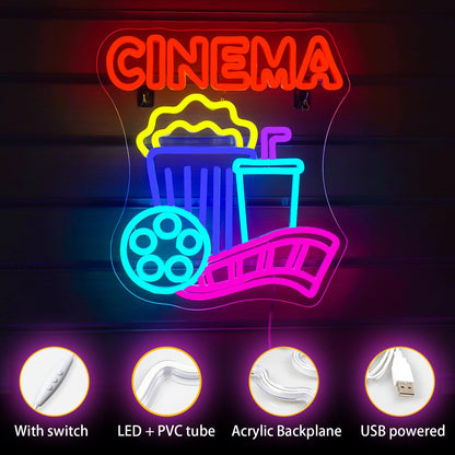 LooKLight Guitar Rock and Roll Neon Sign,Neon Light Sign,Led Neon Light for Wall Decor,Guitar Shape Light Up Sign,USB Neon for Bar Live Music Vocal Recital Concert Man Cave