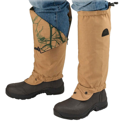 TurtleSkin Husky SnakeArmor Gaiters, Camo/Khaki, Husky (SAG0-1A00-5H00)