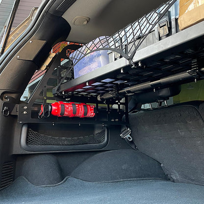 HIGH FLYING for Jeep Grand Cherokee (WJ) 1998-2004 Car Interior Modular Storage Molle Panel Luggage Storage Carrier Cargo Rack System Trunk Shelf (Side Panels+Trunk Shelf)