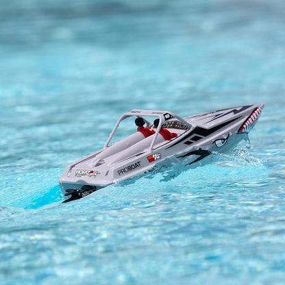 Pro Boat Sprintjet 9 Self-Righting Deep-V Jet Boat Brushed RTR Ready to Run Silver PRB08045T1