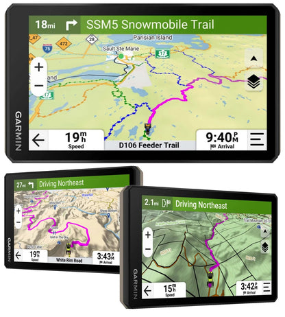 Garmin Tread 2 Powersport Navigator - 6" Glove-Friendly Display, Built for Extreme Weather, Preloaded Mapping, Snowmobile Trails for U.S. and Canada with Wearable4U Portable 5000mAh Charger Bundle