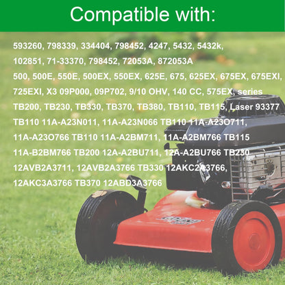Troy-Bilt 10-Pack Lawn Mower Air Filters - Compatible with 500 Series Engines | High-Performance Replacement