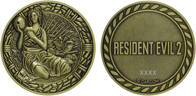 Fanattik Resident Evil 2 Limited Edition Replica Maiden Medallion