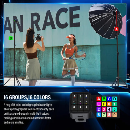 Godox AD100 PRO II AD100Pro II AD100ProII Pocket Flash 2026 Godox 100w Strobe Light 2W LED, 490 Full Power Pops, 0.01–1.5s Recycle, TTL/HSS 1/8000s 2850mAh Battery
