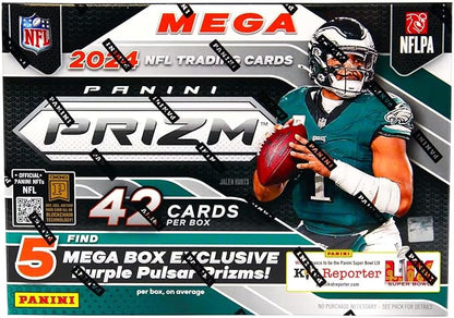 2024-25 Panini Prizm Football Hobby Mega Box