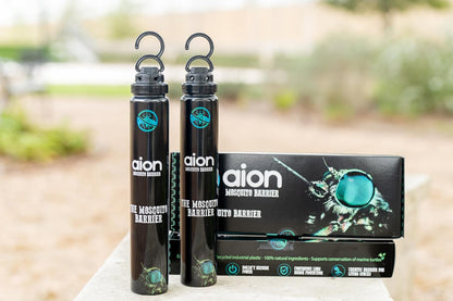 Aion Outdoor Mosquito Barrier - Effective 4 Pack for Ultimate Bug Protection