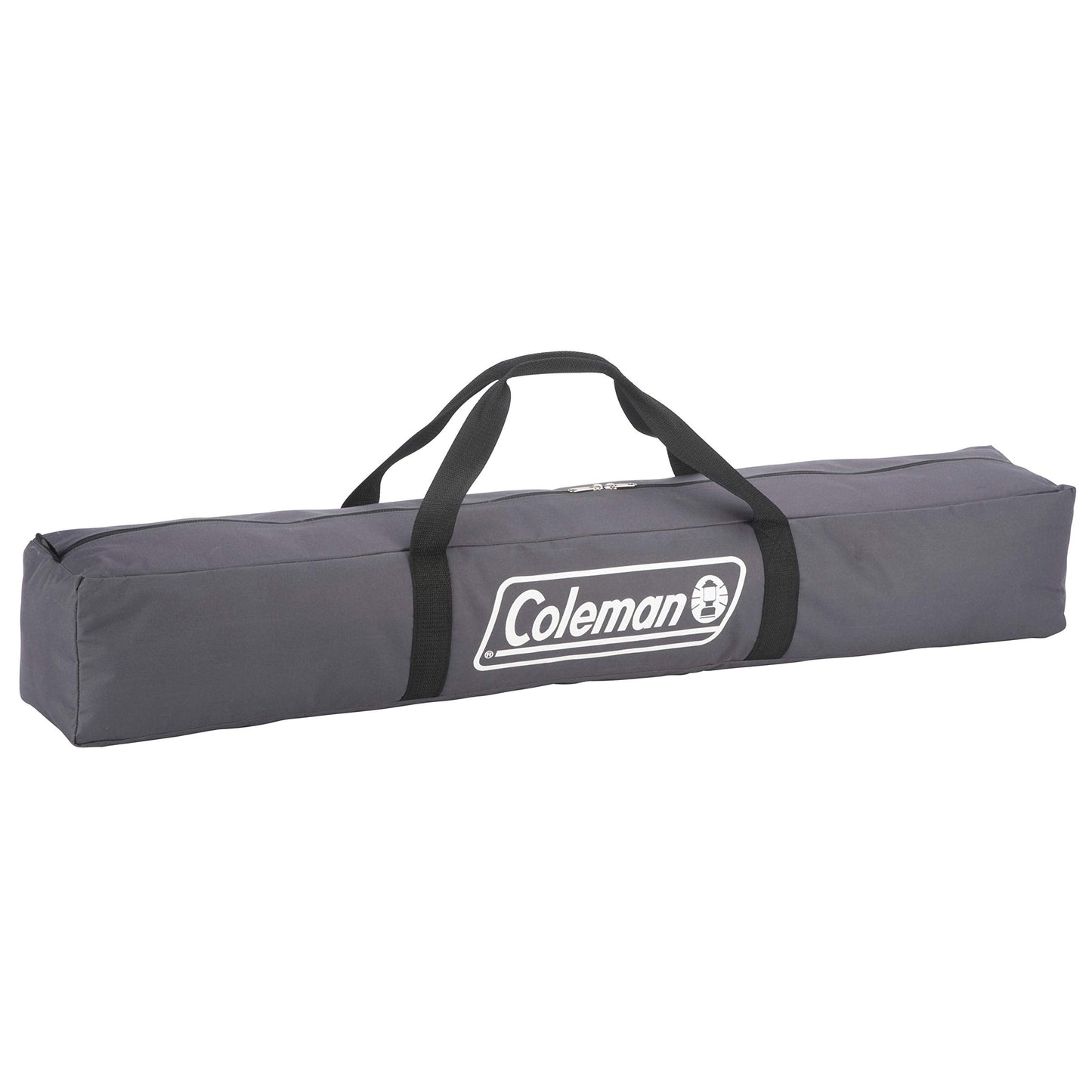 Coleman Pack-Away Big ‘n Tall Camping Cot with Removable Side Table, Extra Wide Cot Fits Adults up to 6ft 6in or 300lbs, Carry Bag Included