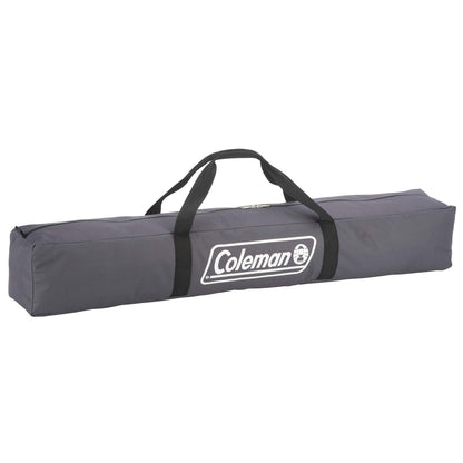 Coleman Pack-Away Big ‘n Tall Camping Cot with Removable Side Table, Extra Wide Cot Fits Adults up to 6ft 6in or 300lbs, Carry Bag Included