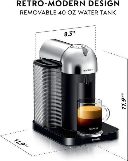 Breville Nespresso Vertuo Coffee & Espresso Maker - Sleek Design for Perfect Brews