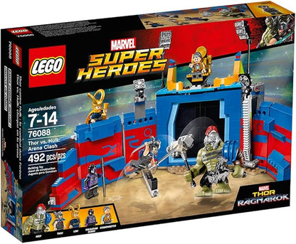 LEGO Super Heroes Thor Vs. Hulk: Arena Clash 76088 Building Kit (492 Piece)