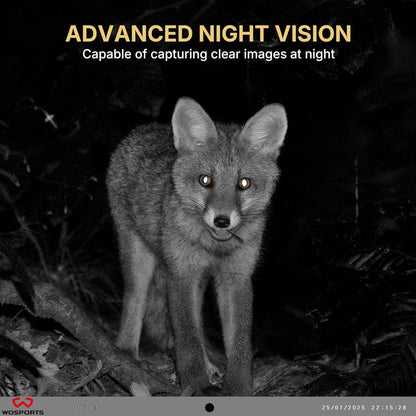 WOSPORTS Mini Trail Camera 6 Pack 32MP 1080P HD Deer Camera with 32GB SD Card Game Cameras with Night Vision Motion Activated Waterproof with Card Reader