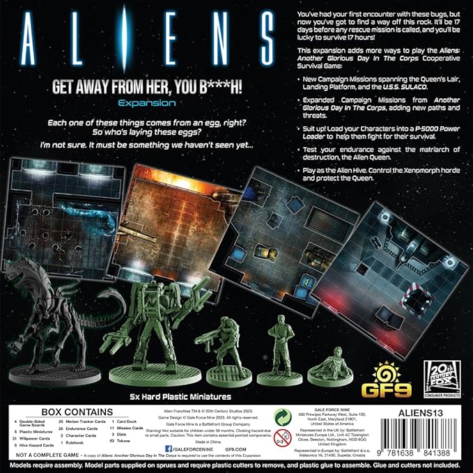 Gale Force Nine - Aliens - Get Away from Her You B***H!