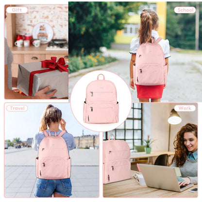 likraft Crochet Blocking Board with 50 Pins (8 inches) and Pink Crochet Bag Organizer – Stylish Water-Resistant Yarn Storage & Granny Square Blocking Set for Crocheters on The Go
