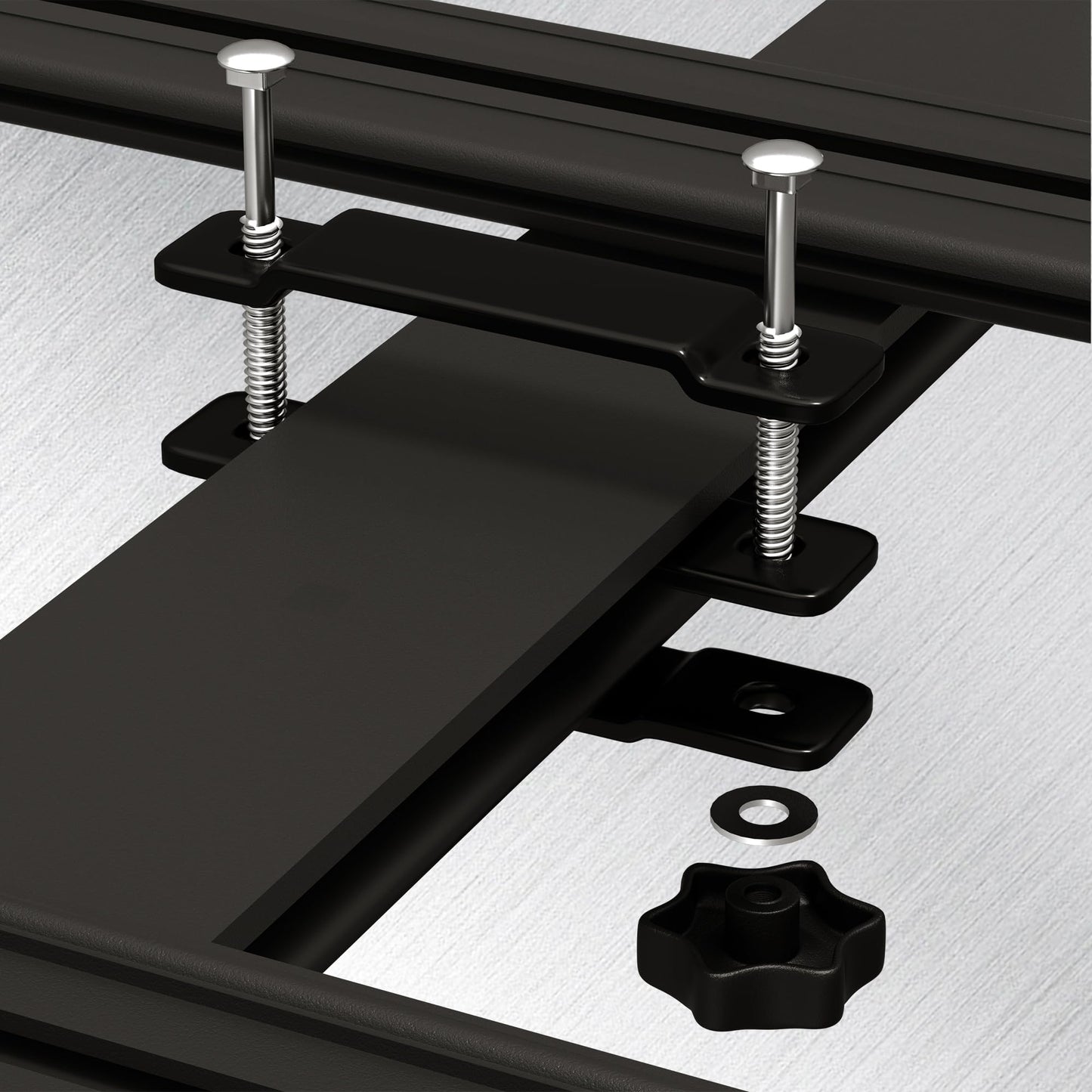 WILDROAD Aluminum Roof Platform, 83" x 52" Universal Flat Roof Rack Heavy Duty Roof Rack Platform with 10 Sets Eye Bolt Nut and T-Screws Anchoring Kit Fits for SUV, Truc