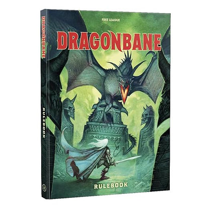 Free League Publishing Dragonbane Rulebook D20 Roleplaying Game Hardcover RPG Book Fantasy Adventure Adults Teens Ages 14+
