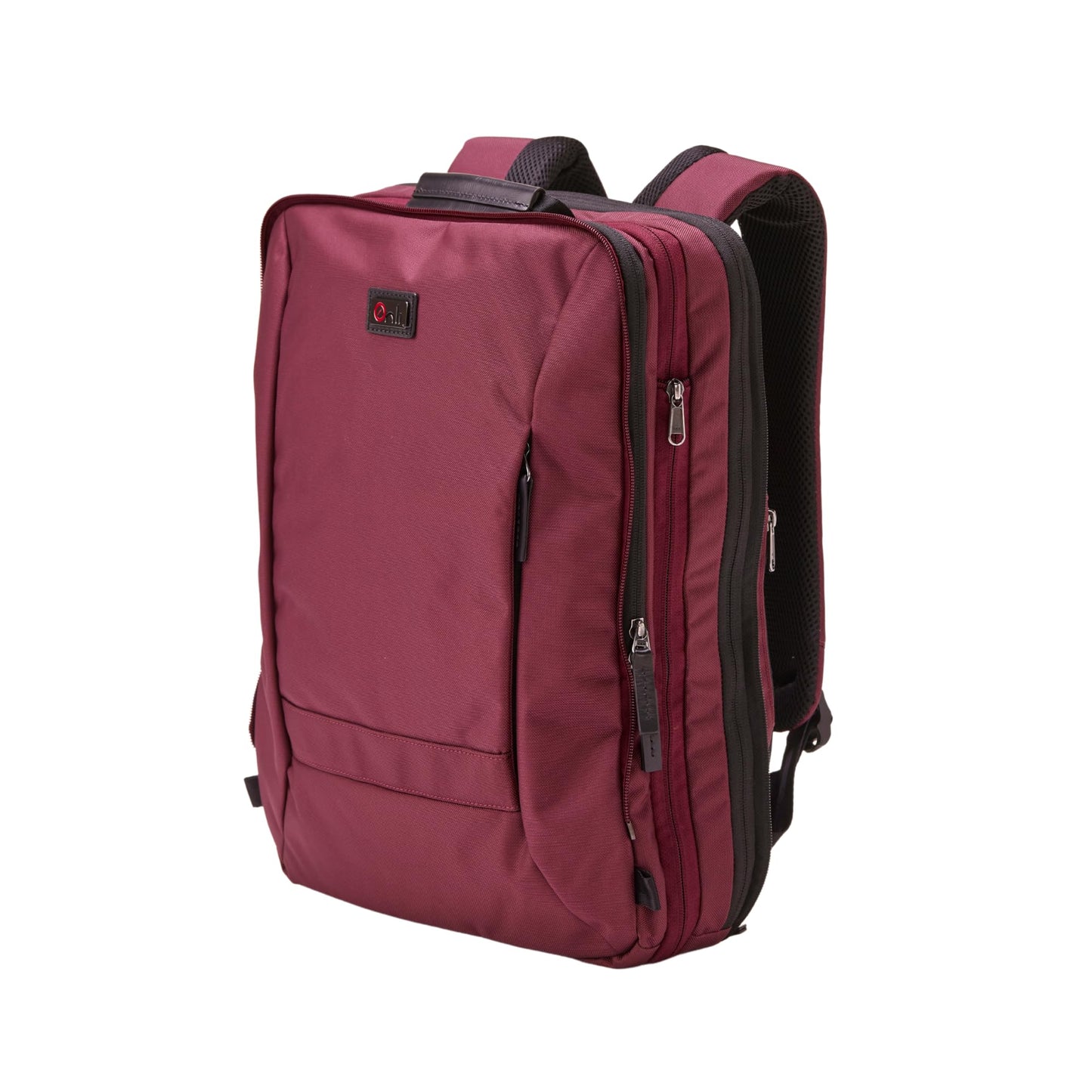 Trilogy Weekender Daypack I Opens like a suitcase, for easy packing. Expands into a 22-liter weekender. Hidden under-bag sling holds yoga mat, sleeping bag, and doubles as a rear cover (Zinfandel)
