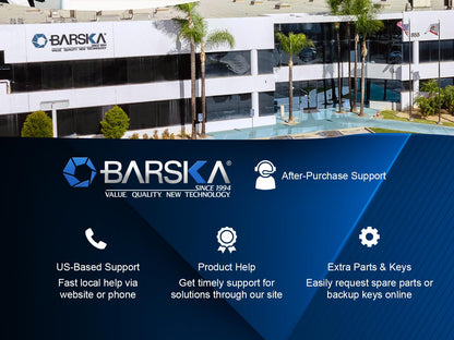 Barska 160-Position Key Cabinet Lock Box with Key Lock