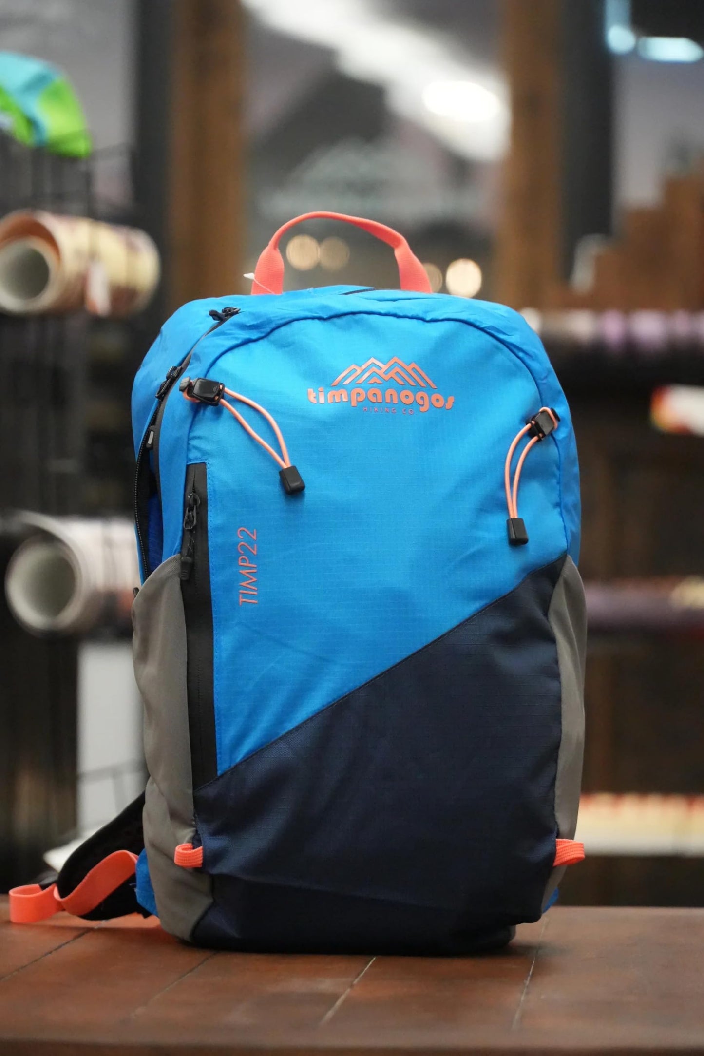 Timpanogos Elevation 22L Hiking Backpack, Lightweight Daypack for Men & Women made with Water-Resistant Ripstop Nylon, Hydration Compatible comes with Ergonomic Straps for Camping and Travel (Timp)
