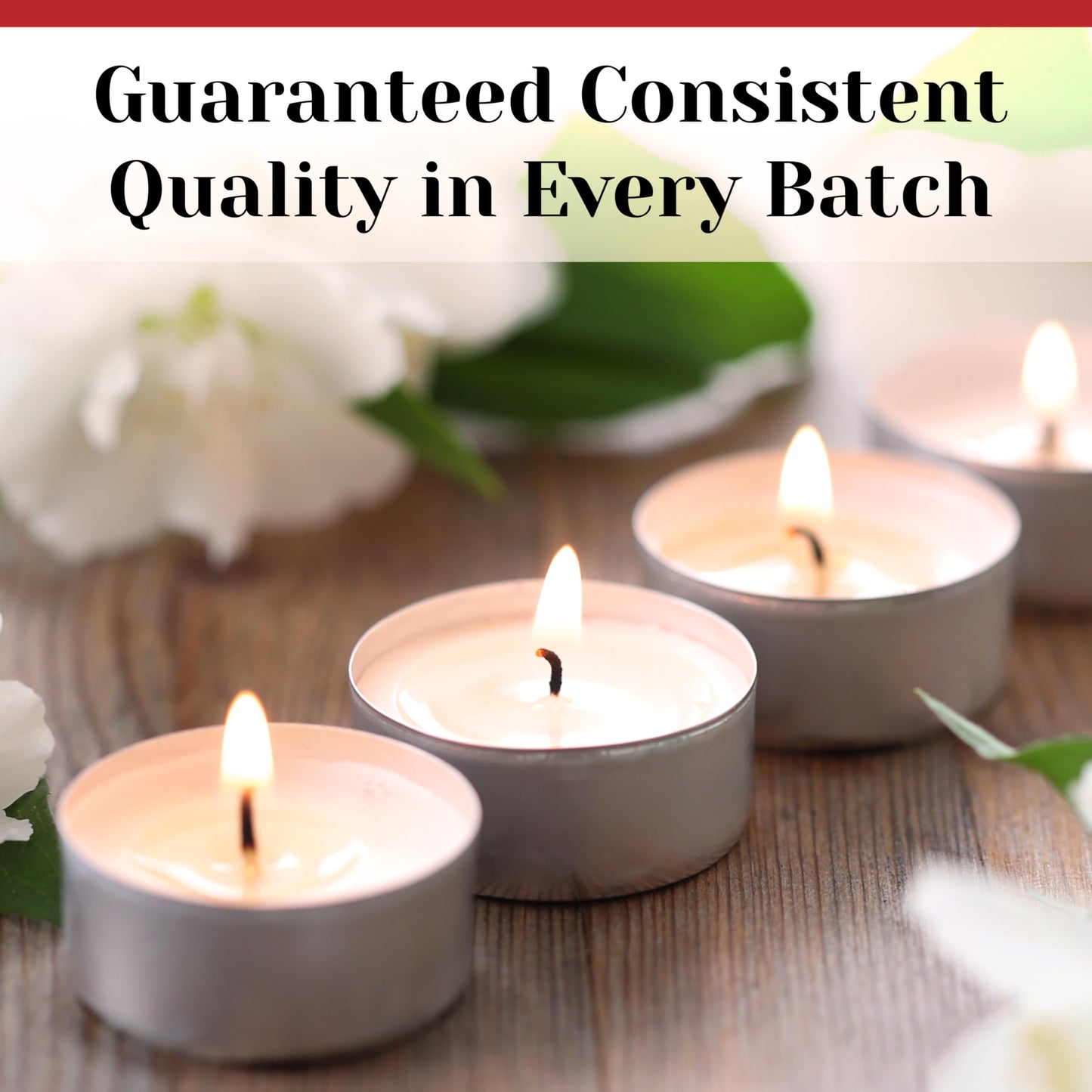 100 Pack Tealight Candles in Metal Cups - Clean White Unscented with 6 Hour Long Burning Time - Votive Candles Bulk for Romantic Dinner, Weddings, Spa & Hotels by PARNOO