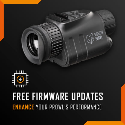 Night Vision Monocular - Nightfox Prowl Night Vision Goggles, Head or Helmet Mounted, 1x Magnification NVG, 1080p Video Recording, Stealth Infrared 940nm IR, Digital NODs for Airsoft, Night Walking